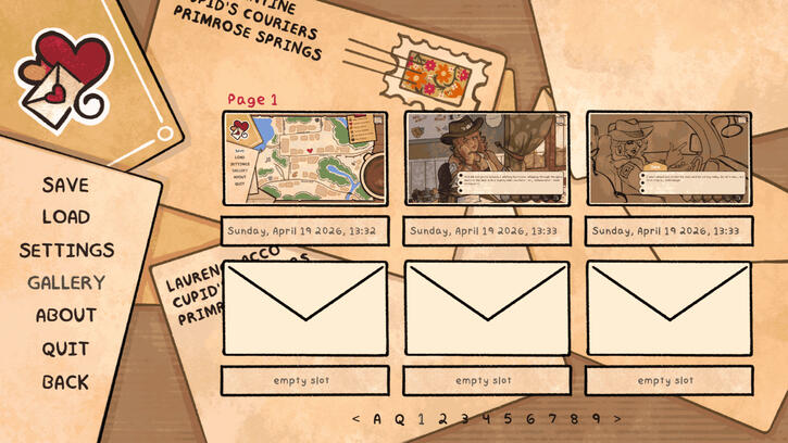 "Love Letter Save Screen", Digital, 2026.